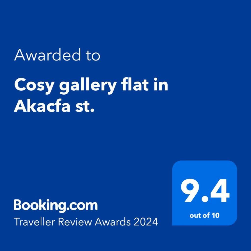 Cosy Gallery Flat In Akacfa St. Budapest Exterior foto